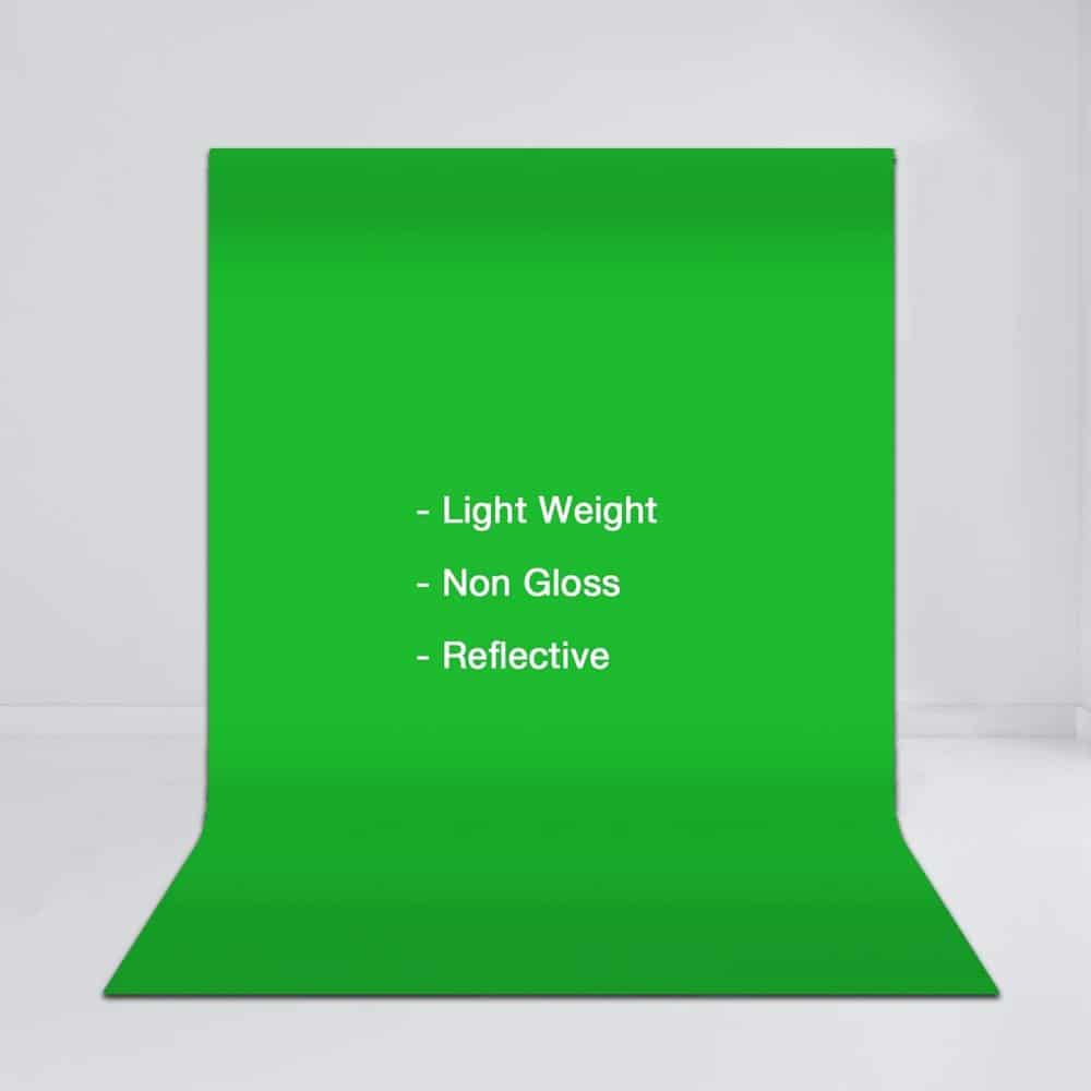 Photography Studio Backdrop Green Muslin Screen 2.7 x 3.96m