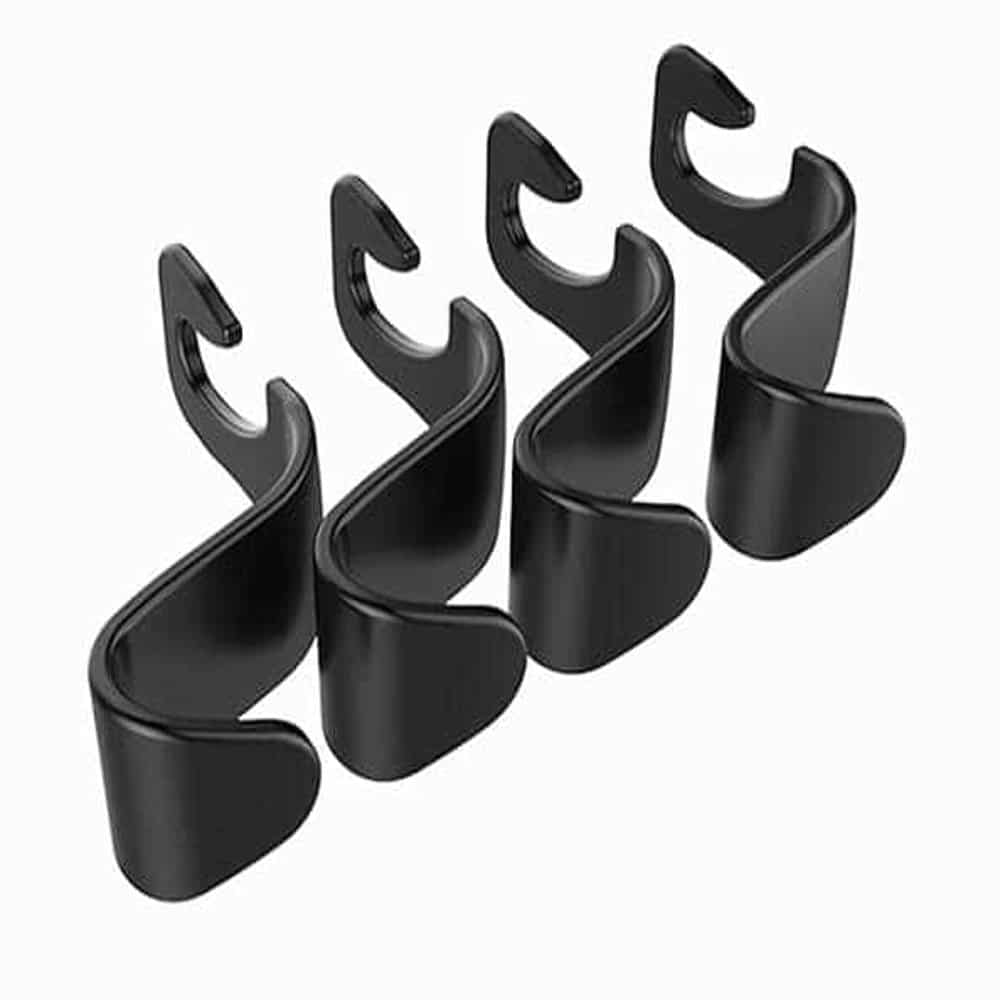 Car Seat Headrest Hook Storage Hanger Holder Organizer- 4 Set