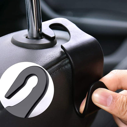 Car Seat Headrest Hook Storage Hanger Holder Organizer- 4 Set