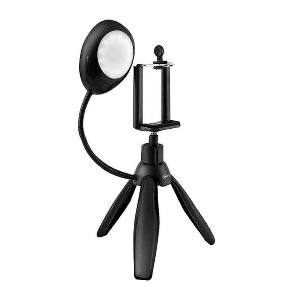 Live Streaming/Selfie Mini Portable Smartphone Tripod & Ring Light