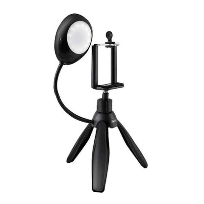 Live Streaming/Selfie Mini Portable Smartphone Tripod & Ring Light