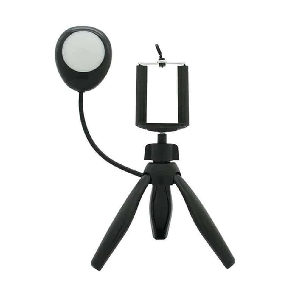 Live Streaming/Selfie Mini Portable Smartphone Tripod & Ring Light