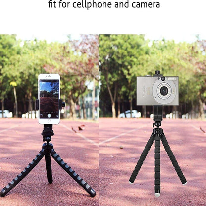 Universal 360 Adjustable Tripod Adapter Clip Smartphone Mount