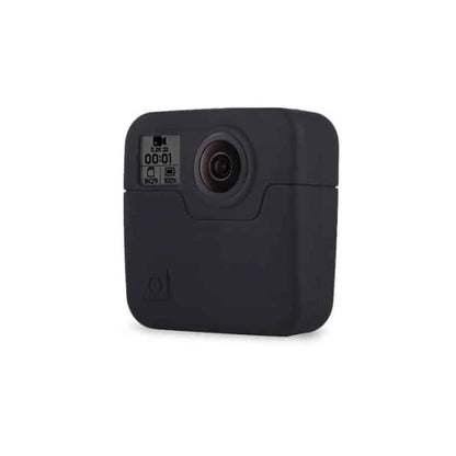 Action Mounts GoPro Fusion Silicone Protective Case Bumper Cover - Black
