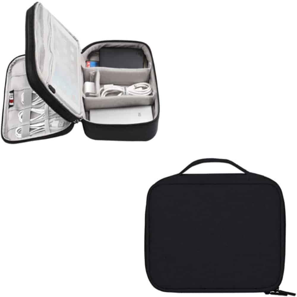 Earphone/ Charger/ Cable/ USB Organizer Waterproof Travel Bag