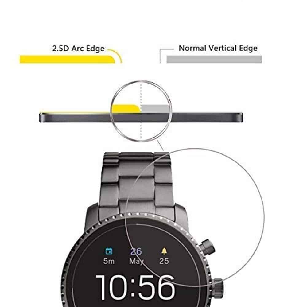 Tempered Glass Screen Protector for  Fossil Gen 5 Carlyle