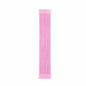 22mm Universal watch braided elastic loop strap - Pink (M/155mm)