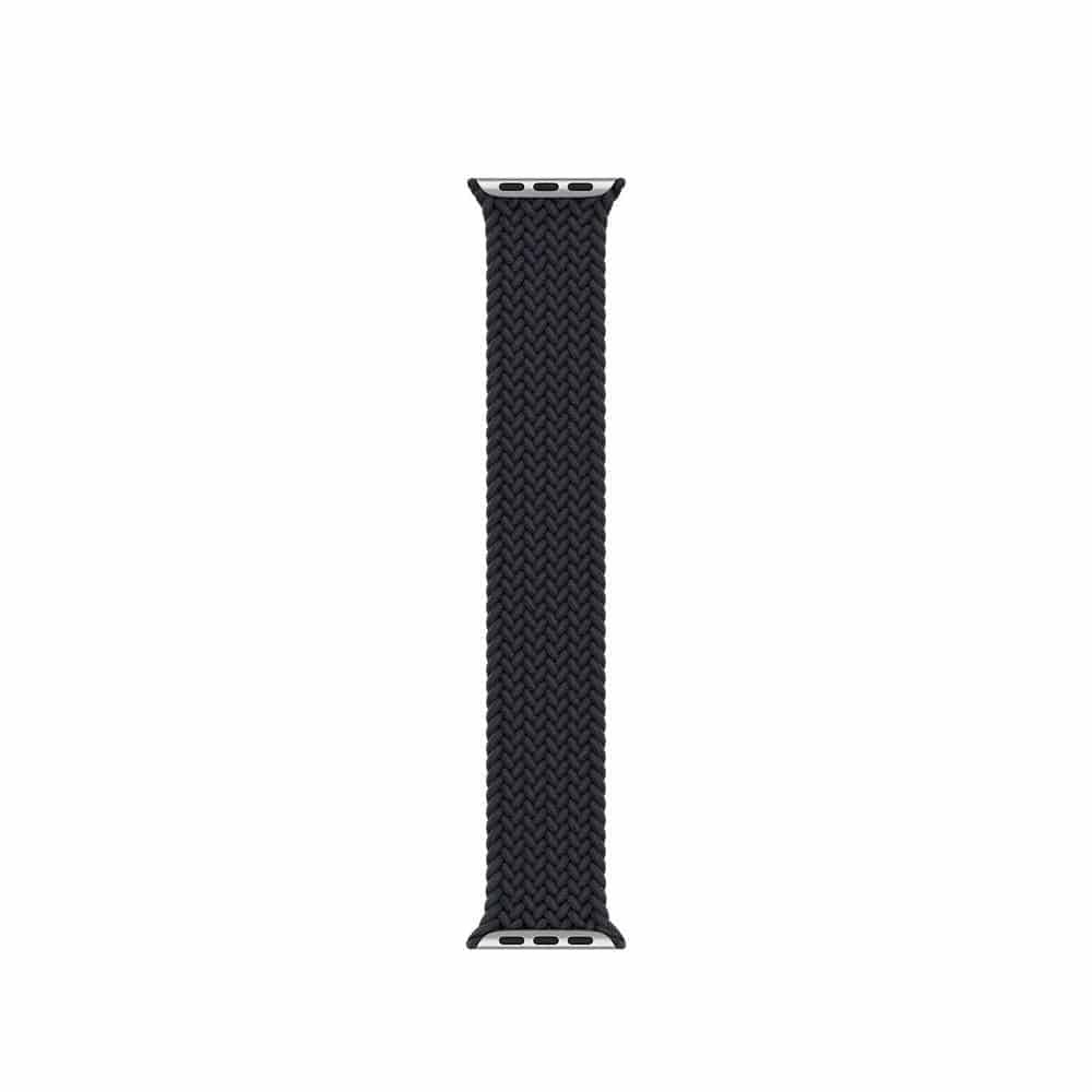 Elastic Nylon Strap for 42/44/45/49mm Apple Watch (136mm)- Black