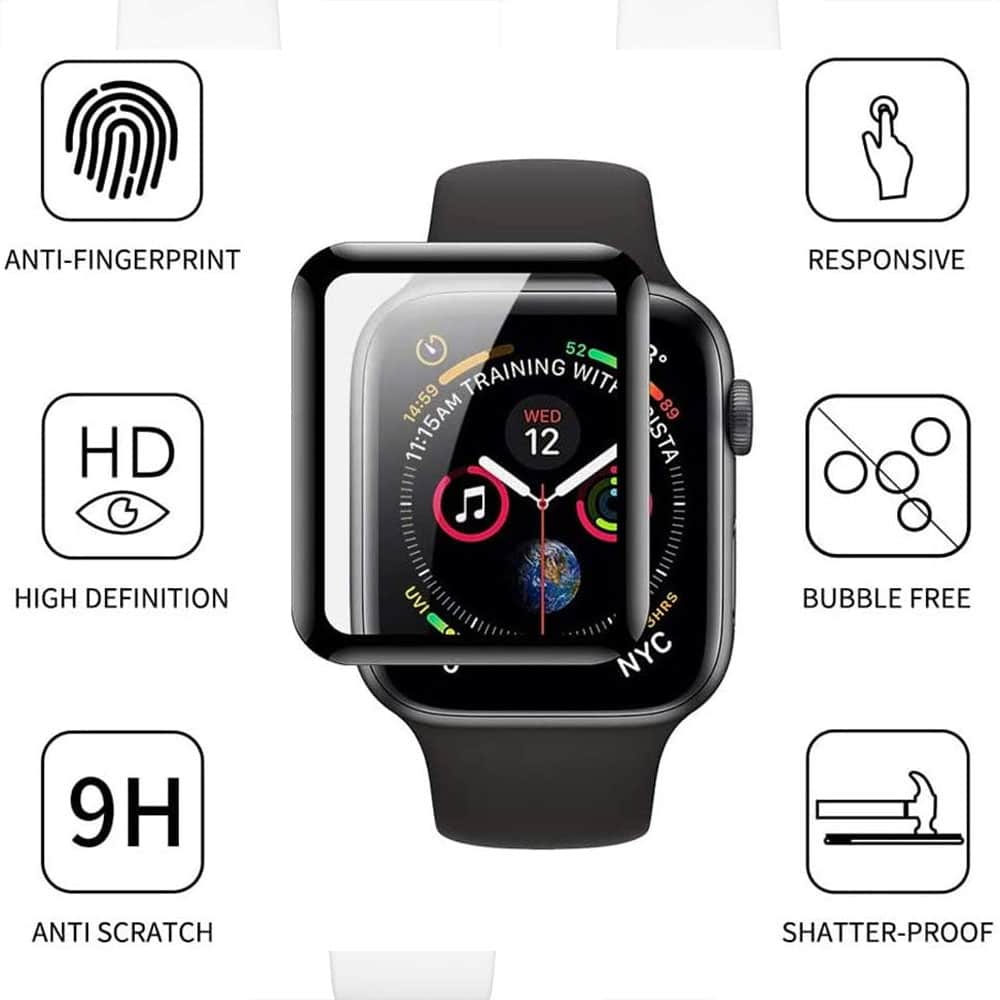 Tempered Glass Screen Protector for 40mm Apple Watch X2 Combo