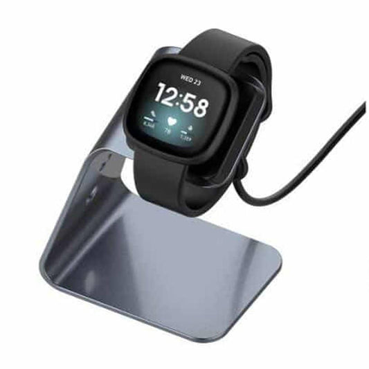 Silicone Strap for Huawei Honor S1/Fit (18mm) - Grey+White