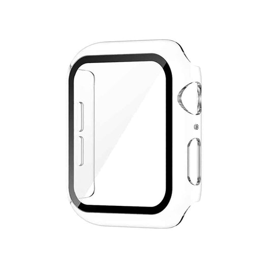 PC Protective Case & Glass Screen Protector for 44mm Apple Watch