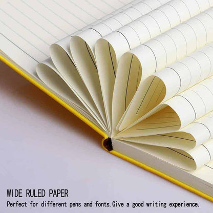 Writing Diary Vegan PU Leather Bound Journal Notepad Set x3