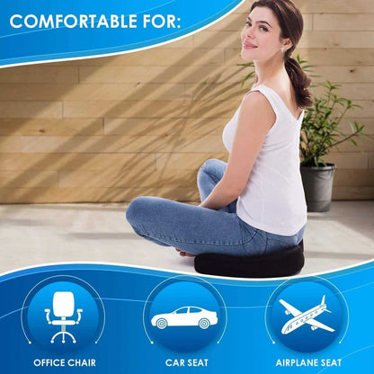 Car Home Office Chair Lumbar Support Memory Foam Cushions