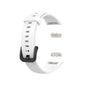 Huawei Band 6/Honor Band 6 replacement silicone strap - White (S-M)