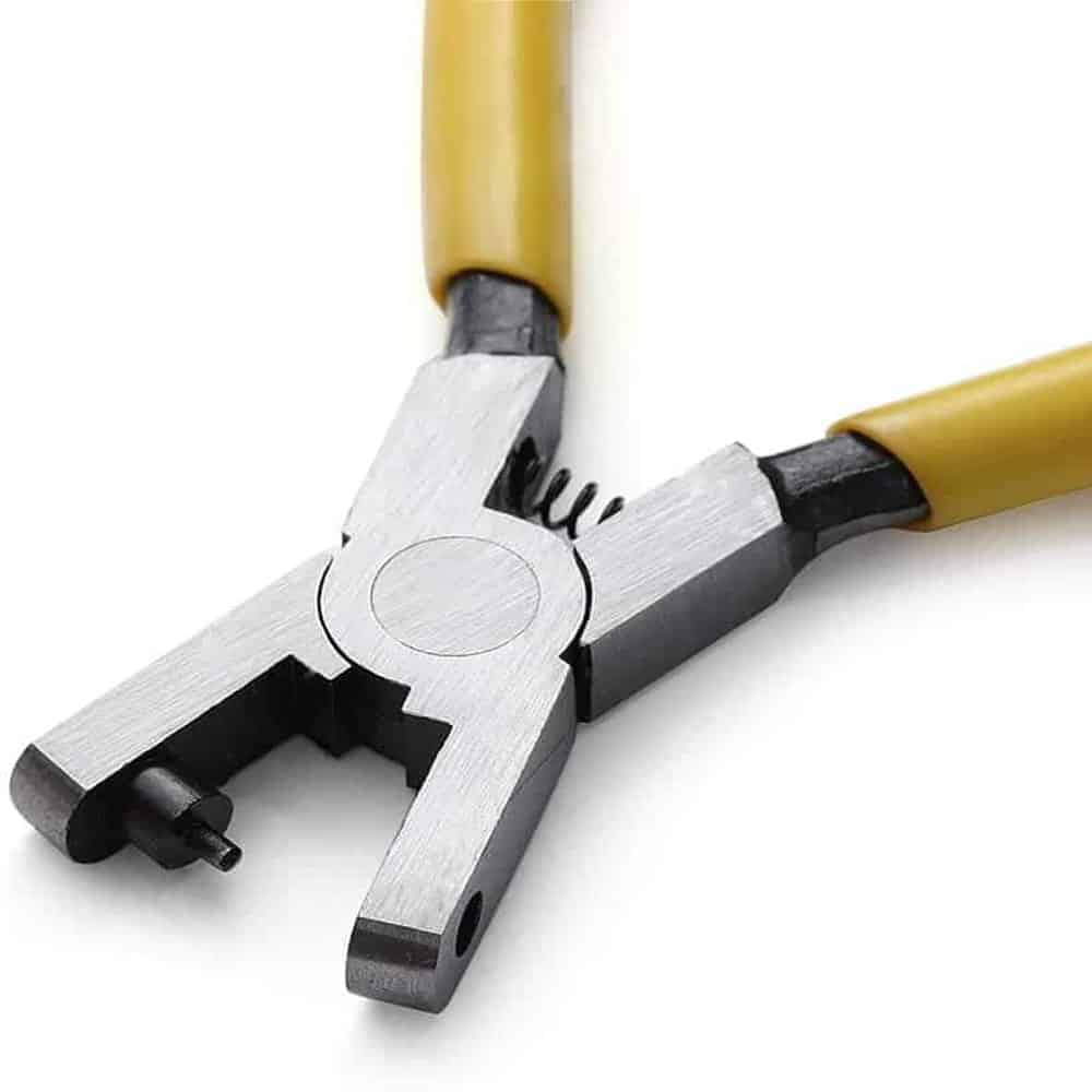 Leather Belt/ Shoes Steel Blade 2mm Hole Punch Plier Tool