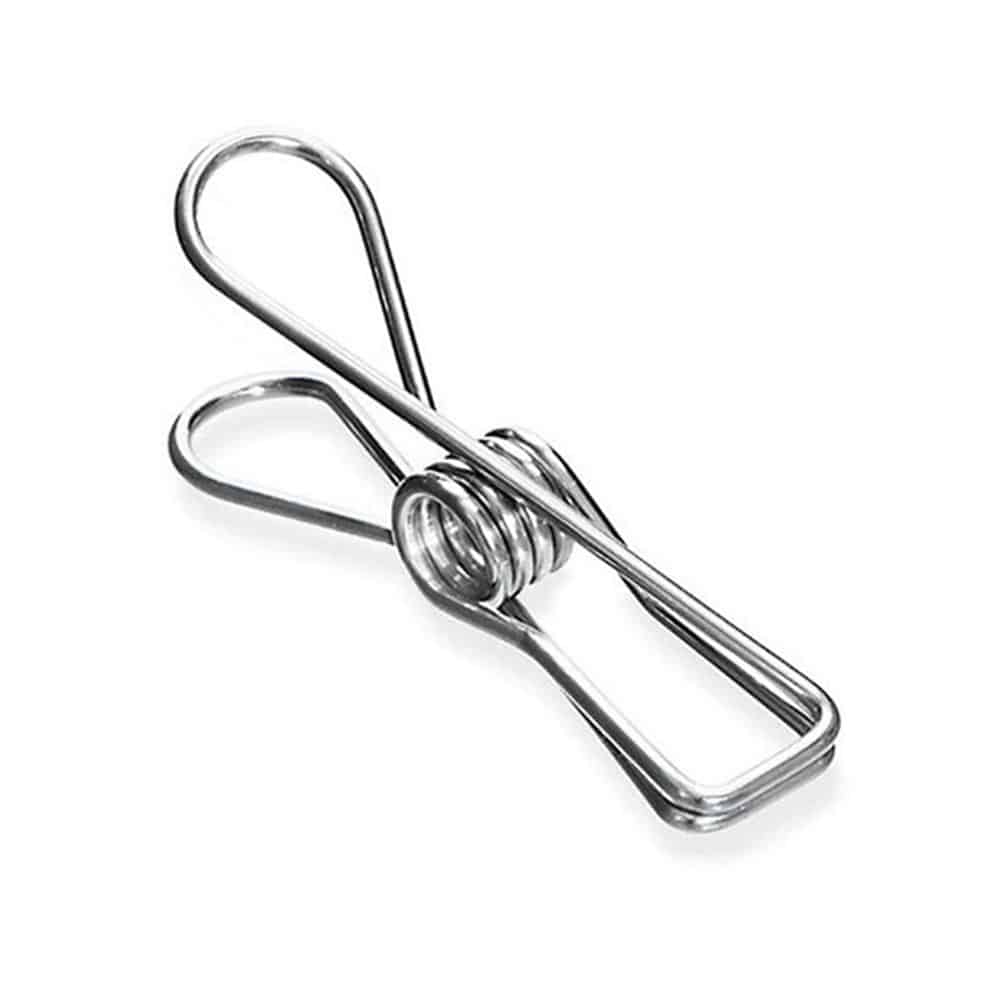 Laundry Hanging & Drying Washing Stainless-Steel Pegs x20