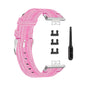 Sporty Woven Nylon Band for Huawei Watch Fit - Pink