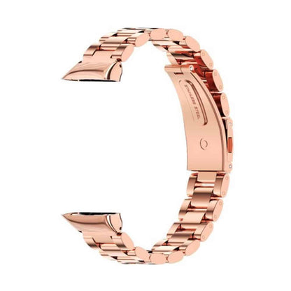Stainless Steel Strap for Huawei band 6 - Rose Gold + Link removal tool
