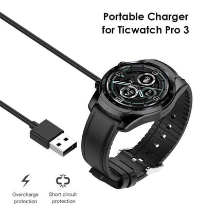 TicWatch Pro 3/Pro 3 LTE USB Fast Charger Cable Adaptor