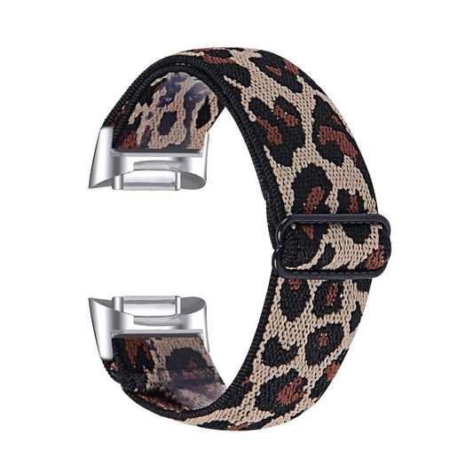 Nylon Band for Fitbit Charge 5 - Leopard