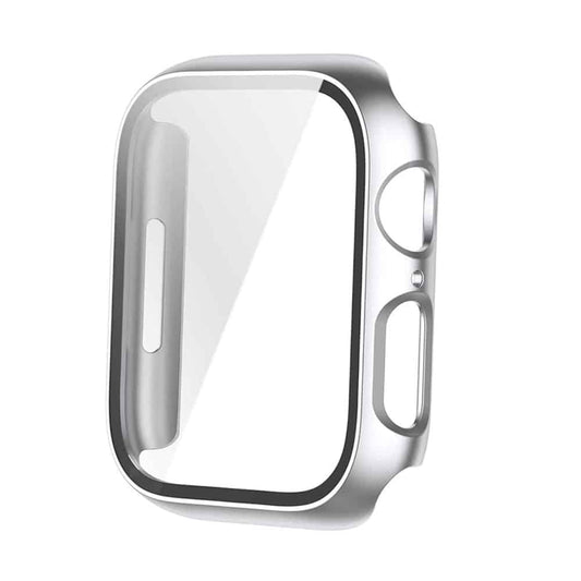 Protective frame case for Apple iWatch 7 (45mm) - Silver