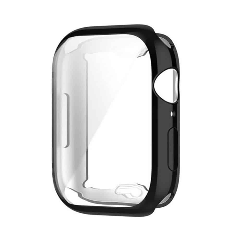 Protective frame case for Apple iWatch 7 (45mm) - Black