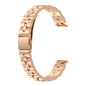 3 links stainless steel band for Fitbit Luxe - Rose Gold