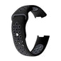 Silicone Band for Fitbit Charge 3(M/L) - Black+Grey