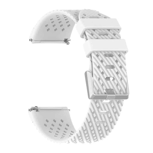 Silicone Strap for Fitbit Versa(S/M) - White