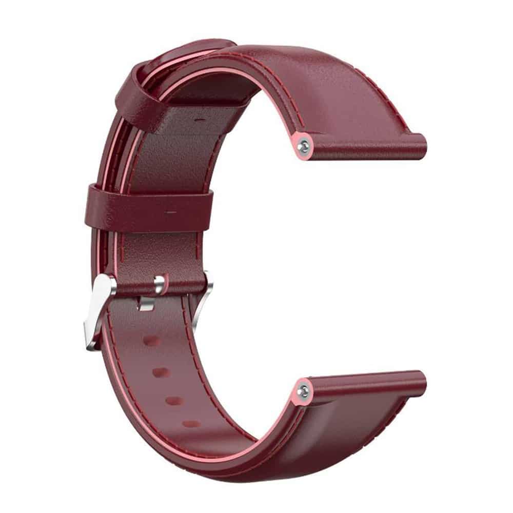 Leather Band for Fitbit Versa/2/Lite Blaze(23mm) - Red