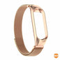 Milanese Strap for xiaomi band 3/4 - Gold