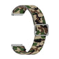 20mm Nylon Band for Galaxy watch 3/Active/2/ Gear s2/Sport - Camo Green