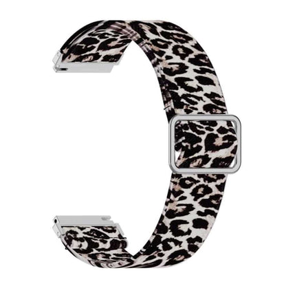 20mm Nylon Band for Galaxy watch 3/Active/2/ Gear s2/Sport - Leopard