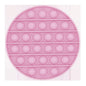 Sensory Stress-Relief Fidget Silicone Bubble Pop Toy/Game - Pink