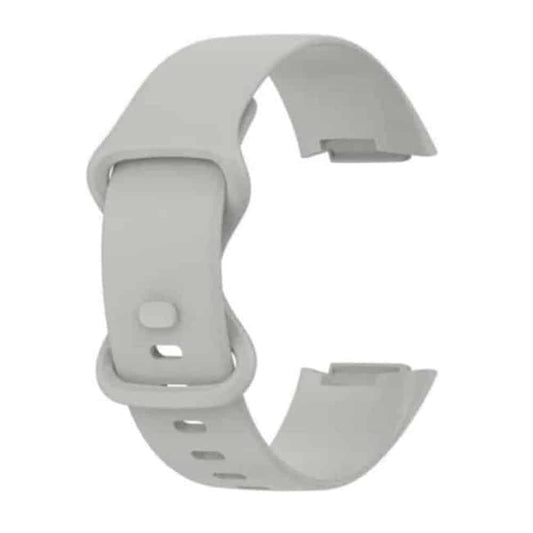 Fitbit Charge 5 Replacement Silicone Strap (S/M)- Grey