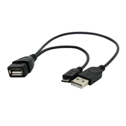 Female USB to Male USB/Micro USB OTG Data Transfer Cable/Connector/Adaptor