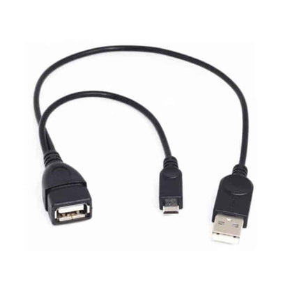 Female USB to Male USB/Micro USB OTG Data Transfer Cable/Connector/Adaptor
