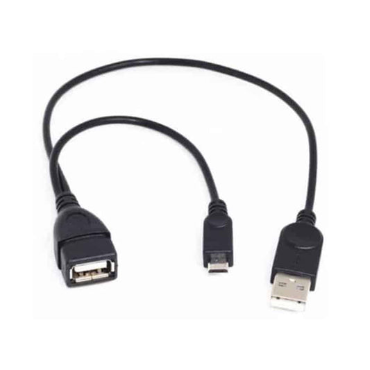 Female USB to Male USB/Micro USB OTG Data Transfer Cable/Connector/Adaptor