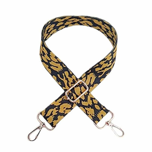 Handbag /Purse/Shoulder/Crossbody Canvas Replacement Strap - Yellow+Black