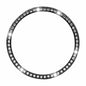 Crystal Bezel Ring for Samsung watch 46mm - Black