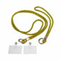 Universal Cell Phone Diamond Lanyard Compatible with all smart phone - 1x Diamond Nylon Neck Strap, 1x Diamond Wrist Strap(20cm) - Gold