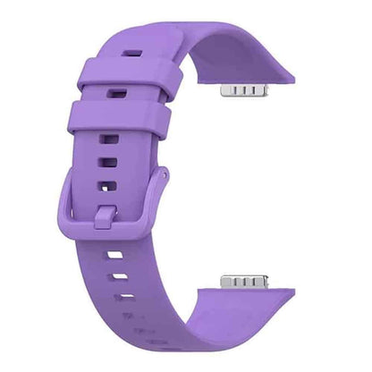 Silicone strap for huawei fit 2/huawei watch fit2 active/huawei watch fit2 classic/huawei watch fit2 Elegant - Purple