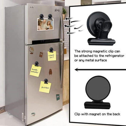 Heavy Duty Kitchen Office Locker Fridge Magnet Clips- x 4