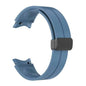 20mm Magnetic Silicone Strap for Samsung Galaxy Watch 5 S/M - Premium Blue