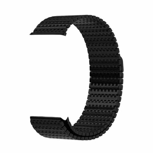 Needle chain magnetic absorption steel band for Apple 38/40/41mm watch - Black