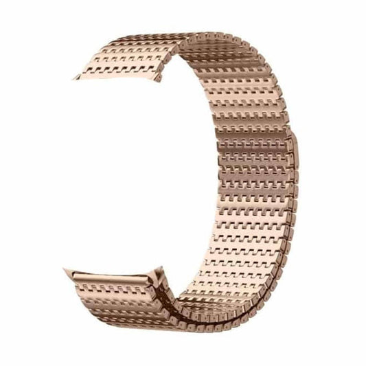 Needle chain magnetic absorption steel band for Apple 38/40/41mm watch - Rose Gold