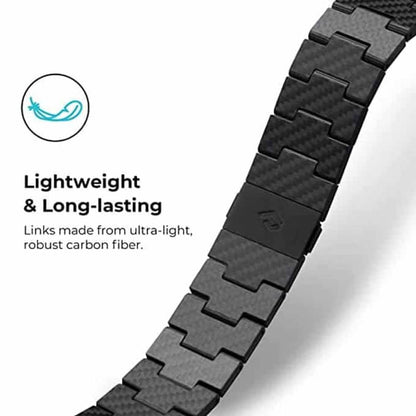 Plasticized Hexagon Strap for 42/44/45/49mm Apple Watch w/ Tool