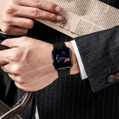 Plasticized Hexagon Strap for 42/44/45/49mm Apple Watch w/ Tool