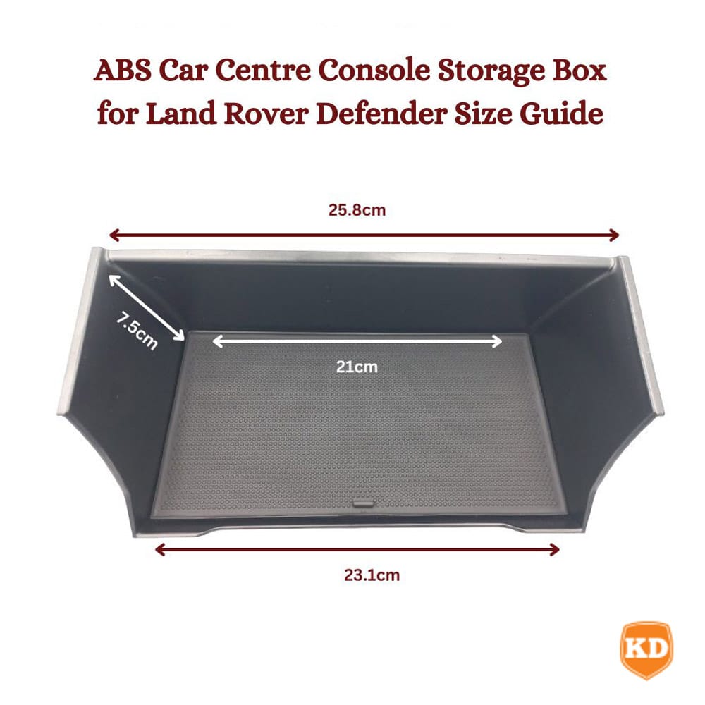 ABS Car Centre Console Storage Box for Land Rover Defender