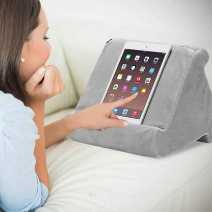 Multi-Angle Soft Microfibre Pillow Lap Stand Tablet Holder